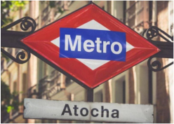 metro atocha - ciudad universitara
