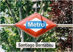 metro santiago bernabeu - ciudad universitara